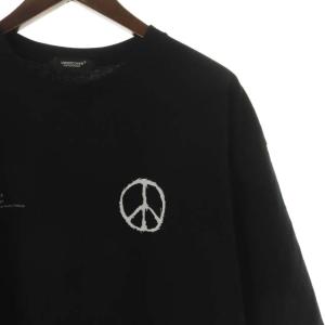 UNDERCOVER ロゴプリントTシャツ 半袖 プルオーバー 5 XL 黒 ブラック SH /SY OS