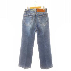 LOEWE ストレートデニムパンツ 36 ブルー