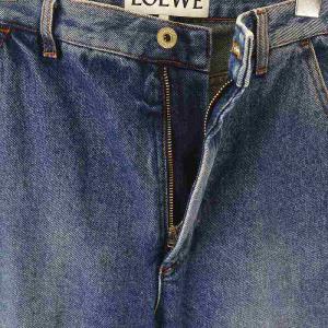 LOEWE ストレートデニムパンツ 36 ブルー