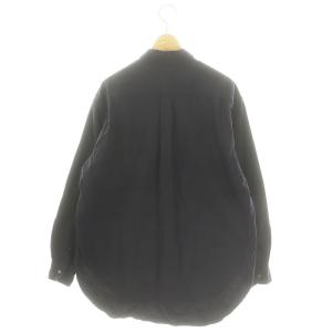 AMERICANA アパルトモン別注 コットンシャツ ボタンダウン 長袖 オーバーサイズ 紺 ネイビー