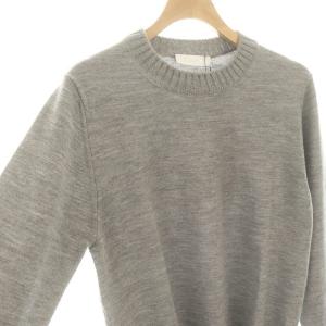 Cruciani ウールタートルネックニット セーター 長袖 44 グレー /DO OS