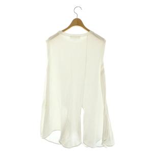 ENFOLD 24AW CIRCLE CURVE ASYMMETRY TANK TOP タンクトップ スリット アシンメトリー コットン