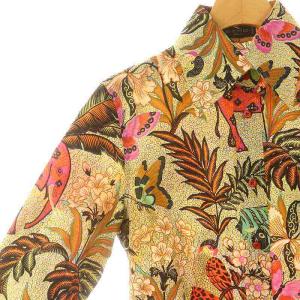 ETRO 総柄 長袖シャツ 40 マルチカラー
