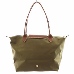 Longchamp ルプリアージュ SHOPPING トートバッグ ハンドバッグ ショルダーバッグ カーキ