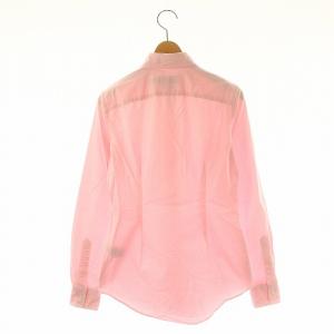 RALPH LAUREN コットンオックスフォードシャツ ボタンダウン 長袖 ポニー刺繍 0 XS ピンク