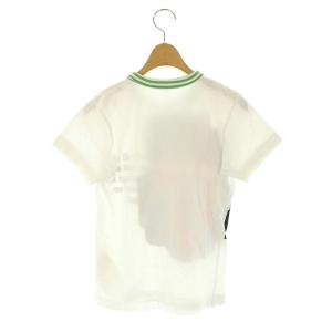 COMME des GARCONS AD2013 Tシャツ カットソー 半袖 プリント S 白 ホワイト マルチカラー OK-T028