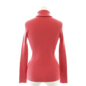 Drawer 6Gリブタートルプルオーバーニット セーター 長袖 カシミヤ 1 S ピンク 6513-105-0924