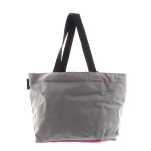 Hervé Chapelier トートバッグ ナイロン A4サイズ グレー ピンク 1024N