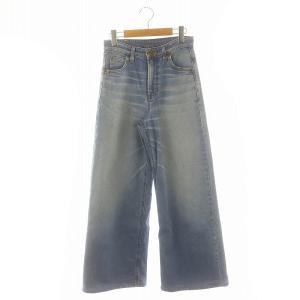 24AW ワイドデニム WIDEDENIM パンツ SLOBE IENA取扱 ジーンズ ボトムス ジップフライ