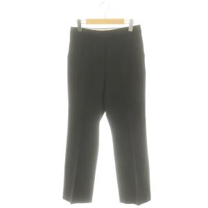 23AW New Standard パンツ スラックス ストレート ストレッチ 36 黒 ブラック
