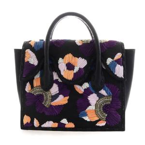 Maestra ME9 トートバッグ 総柄刺繍 マルチカラー