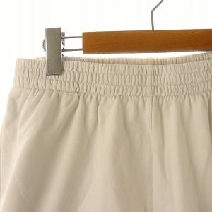 BALENCIAGA 24SS ロゴ刺繍 スウェットハーフパンツ UNISEX XS ホワイト