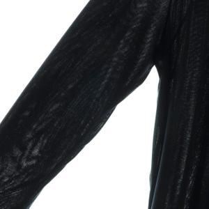 23区 vingt-trois シアー ロング カーディガン 長袖 38 濃紺 ダークネイビー