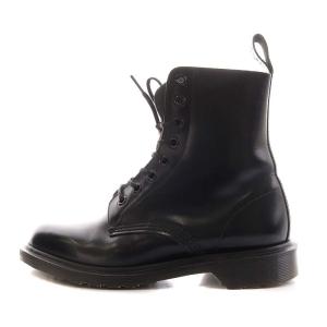 Dr.Martens ショートブーツ 8ホール レザー 4 23cm 黒 ブラック