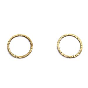 リングチャーム シルバー イエローゴールド色