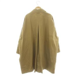 JOURNAL STANDARD 23SS ハイカウントワイドステンカラーコート スプリングコート ロング リネン混 ベージュ