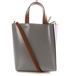 MUSEO トートバッグ 2way バイカラー インナーバッグ付き