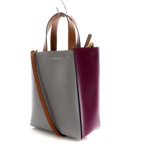 MARNI MUSEO トートバッグ 2way バイカラー インナーバッグ付き
