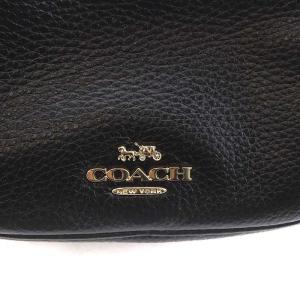 COACH シグネチャー ボディバッグ レザー 茶 ブラウン 黒 ブラック 6548