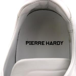 PIERRE HARDY スニーカー レザー 37 24cm 白 ホワイト