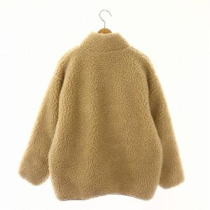 JOURNAL STANDARD relume ウォッシャブルスタンドカラーボアブルゾン  アウター F ベージュ キャメル