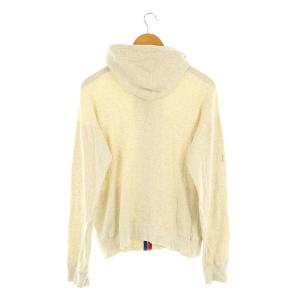 45rpm ロゴ ジップアップパーカー 長袖 リブ 4 杢アイボリー /MI OS