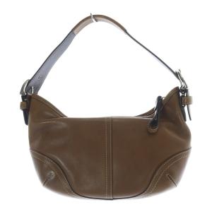 COACH ワンショルダーバッグ ハンドバッグ レザー 茶色 ブラウン