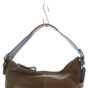 COACH ワンショルダーバッグ ハンドバッグ レザー 茶色 ブラウン