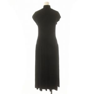 Cruciani ワンピース ノースリーブ ニット ロング マキシ 38 黒 ブラック