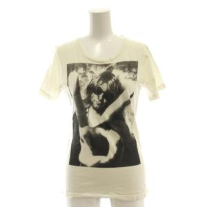 KURT COBAIN プリント 半袖カットソー Tシャツ F 白 ホワイト