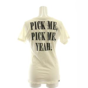 HYSTERIC GLAMOUR KURT COBAIN プリント 半袖カットソー Tシャツ F 白 ホワイト