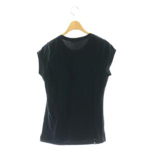 HYSTERIC GLAMOUR プリント 半袖カットソー Tシャツ F 黒 ブラック