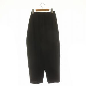 ENFOLD 24SS ワイドコクーンパンツ WIDE-COCOON TROUSERS ボトムス ジップフライ ウール