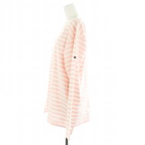 agnes b. pour ×アダムエロペ ADAM ET ROPE 22SS ロングスリーブボーダーTシャツ カットソー 長袖 コットン L