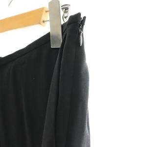 CHAOS トリアセテートフレアパンツ スラックス 36 黒 ブラック /DF OS