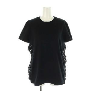 GENIUS 6 NOIR KEI NINOMIYA Tシャツ 半袖 サイドレースアップ S 黒 ブラック