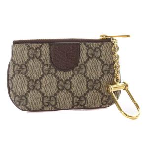 GUCCI オフィディア キーケース GGスプリーム ブラウン 671722