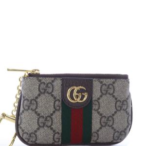 GUCCI オフィディア キーケース GGスプリーム ブラウン 671722