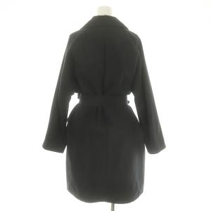 MACKINTOSH チェスターコート ミドル丈 総裏地 ベルト付き 34 紺 ネイビー /MI OS