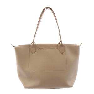 Longchamp シティ トートバッグ レザー ピンク