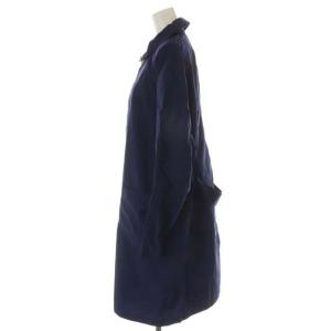 DANTON ナイロンタフタ ワークコート ロング 36 S 紺 ネイビー