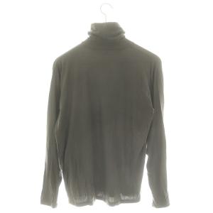 08sircus 22AW Stretch jersey super high neck ニット カットソー ハイネック 長袖 5 グレー