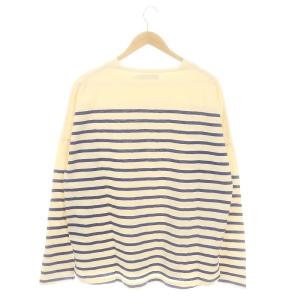 nonnative 23AW DWELLER BOAT NECK L/S TEE ボーダー カットソー 長袖 2 アイボリー