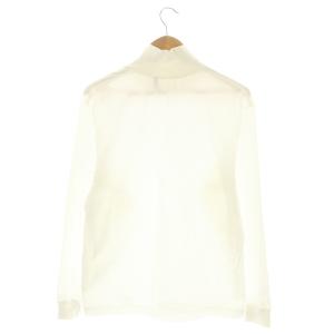 KAPTAIN SUNSHINE Suvin Supima Tube L/S High Neck Tee カットソー ハイネック 長袖 コットン 36 白 ホワイト