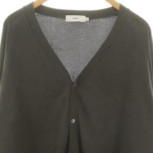 Graphpaper 24SS Suvin Cotton Oversized Cardigan グレー