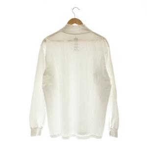 Graphpaper L/S Mock Neck Tee カットソー Tシャツ 長袖 モックネック 1 白 ホワイト /MI