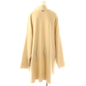 MUSE de Deuxieme Classe Fluffyスムースショートガウン カーディガン ニット ベージュ /HK OS