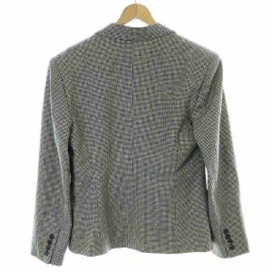 RALPH LAUREN テーラードジャケット ブレザー 千鳥柄 ウール 9 M ベージュ 黒 ブラック