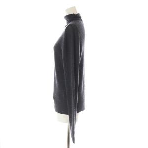L'Appartement 23AW Wholegarme Turtleneck Knit ニット カットソー 長袖 ウール F グレー 23080560202730