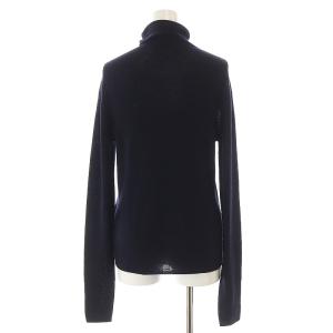 L'Appartement 23AW Wholegarme Turtleneck Knit ニット カットソー 長袖 ウール F 紺 ネイビー 23080560202730